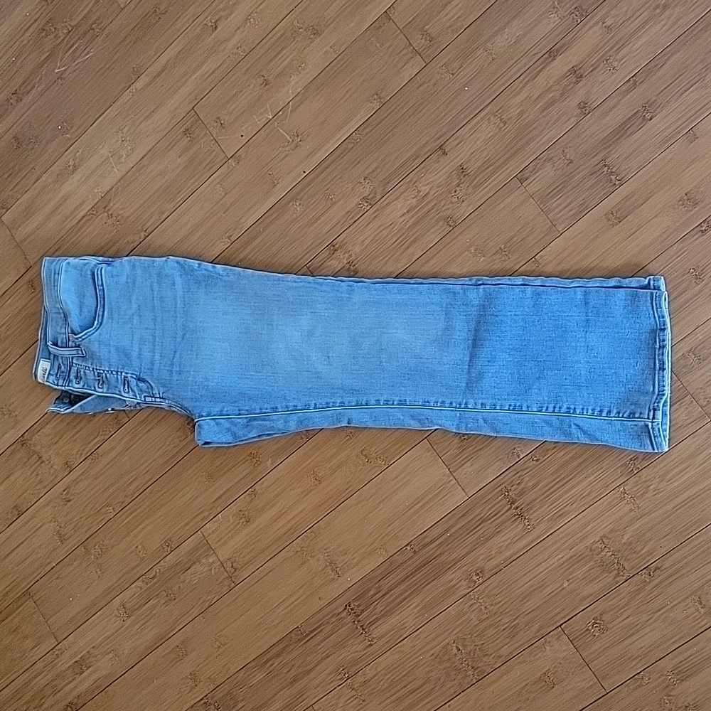 Madewell high rise kick flare jeans